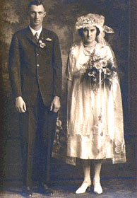 Peter Christian & Clara Mary Benck Schneider wedding photo